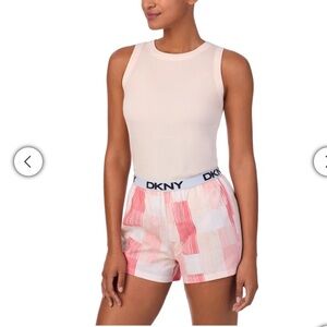 DKNY Women's Tank & Short Set Pink
